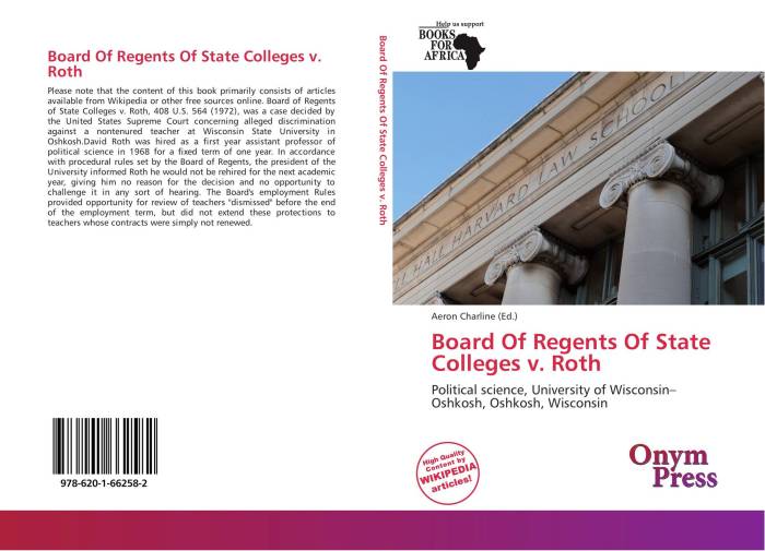 Board of regents of state colleges v roth