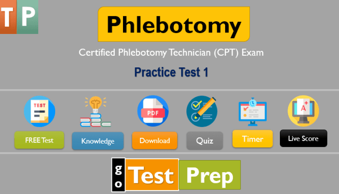 Phlebotomy final exam practice test