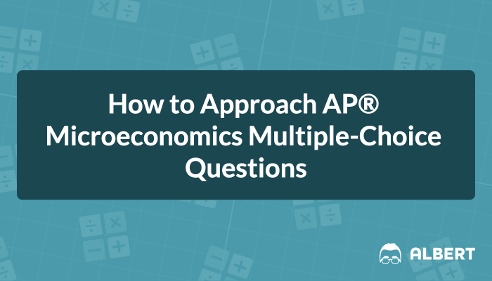 Ap microeconomics multiple choice exam