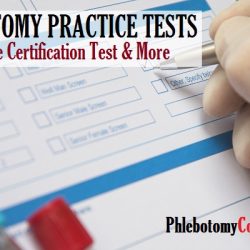 Phlebotomy final exam practice test