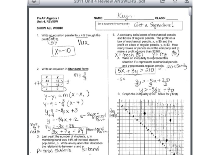 Unit 3 lesson 3 practice problems answer key