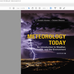 Meteorology today 13th edition pdf free download